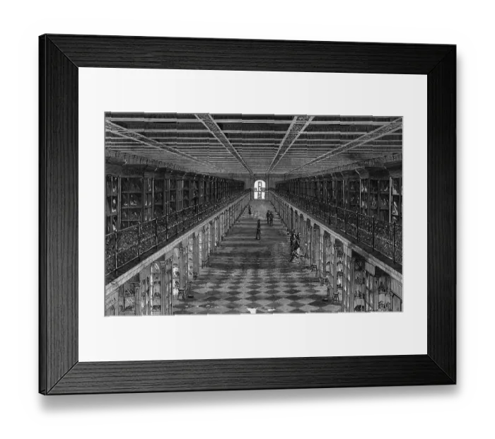 Framed Print : Illus. Of The Patent Office Model Room Framed Print : Illus. Of The Patent Office Model Room