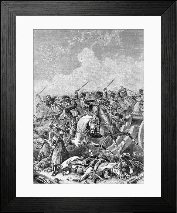 Framed Print : Illustration of the Charge of the Light Brigade Framed Print : Illustration of the Charge of the Light Brigade