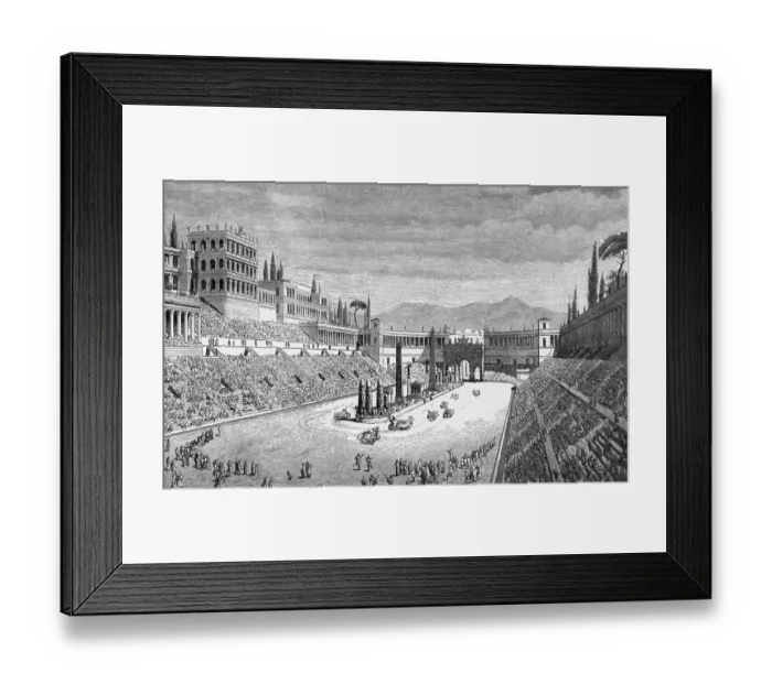 Framed Print : Olympic Games Held at an Ancient Stadium Framed Print : Olympic Games Held at an Ancient Stadium