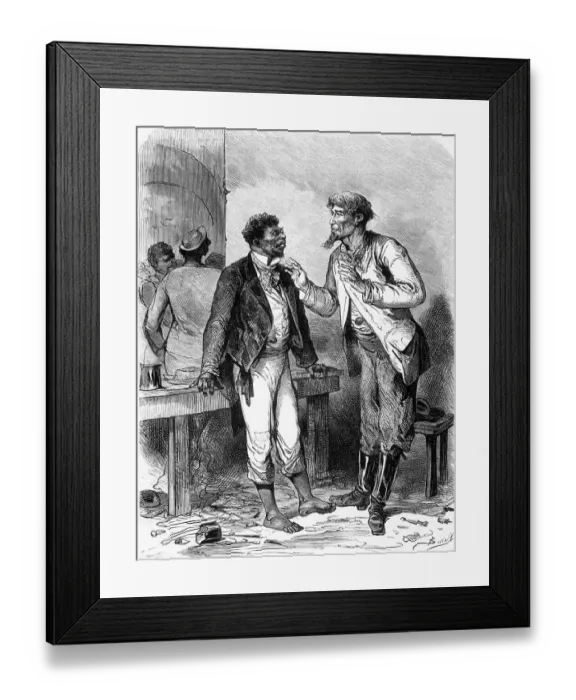 Framed Print : Carpet Bagger & Liberated Afro-American Framed Print : Carpet Bagger & Liberated Afro-American