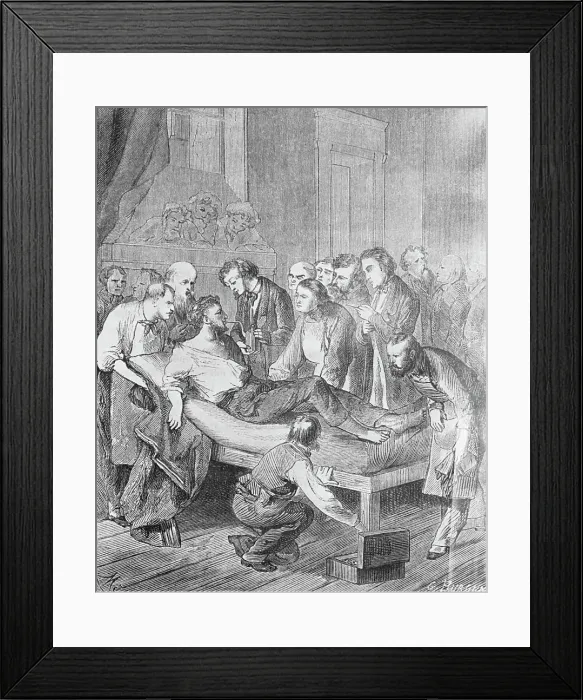 Framed Print : Wm.Morton'S First Experiments W / Narcotic Framed Print : Wm.Morton'S First Experiments W / Narcotic