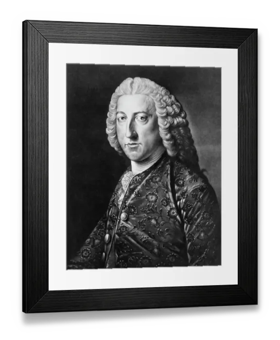 Framed Print : Mezzotint of William Pitt the Elder by Richard Houston Framed Print : Mezzotint of William Pitt the Elder by Richard Houston
