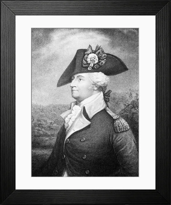 Framed Print : Portrait of Anthony Wayne Framed Print : Portrait of Anthony Wayne