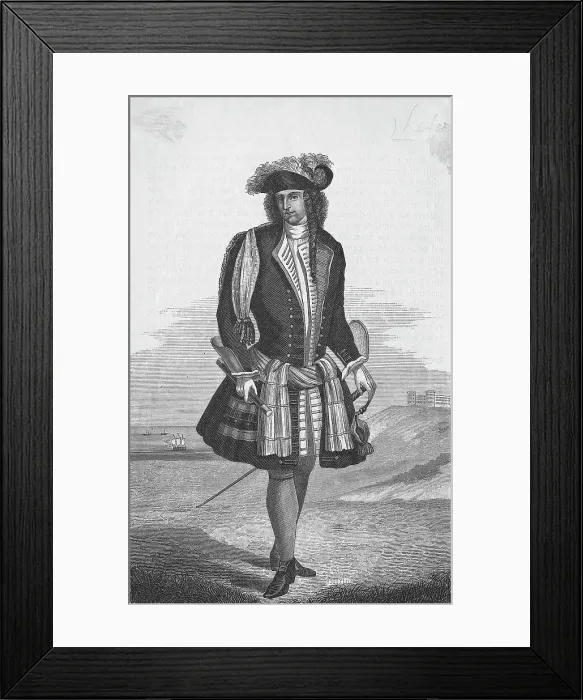 Framed Print : Typical Aristocrat-General In 18Th C Framed Print : Typical Aristocrat-General In 18Th C