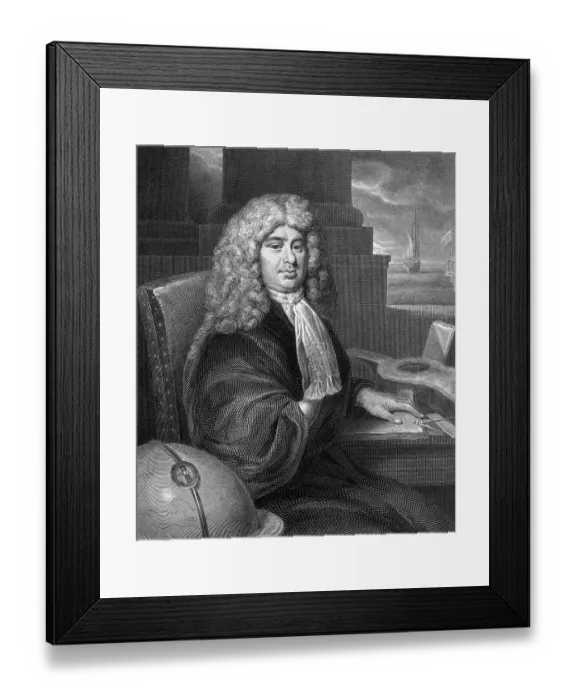 Framed Print : Samuel Pepys Esq. English Diarist Framed Print : Samuel Pepys Esq. English Diarist