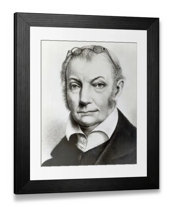 Framed Print : Portrait of Aaron Burr Framed Print : Portrait of Aaron Burr