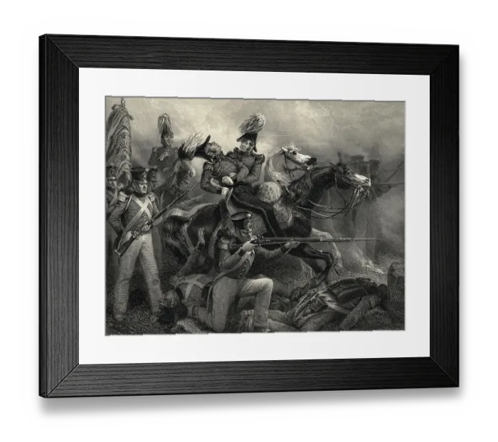 Framed Print : Death Of General Ross At Baltimore Framed Print : Death Of General Ross At Baltimore