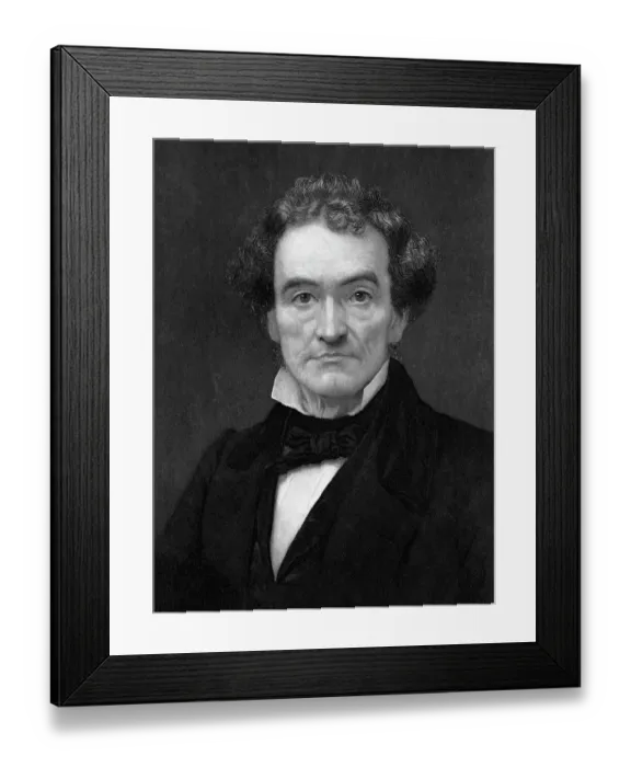Framed Print : Portrait Of Senator Rufus Choate Framed Print : Portrait Of Senator Rufus Choate
