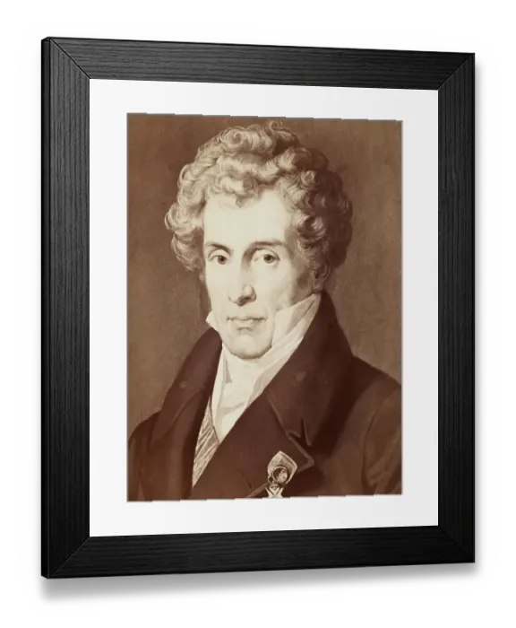 Framed Print : Portrait of Composer Luigi Cherubini Framed Print : Portrait of Composer Luigi Cherubini