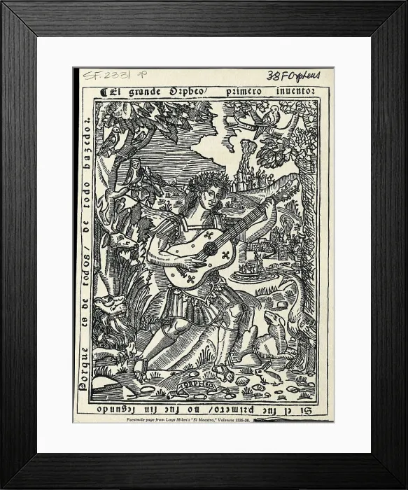 Framed Print : Page From El Maestro' / Illustration Framed Print : Page From El Maestro' / Illustration