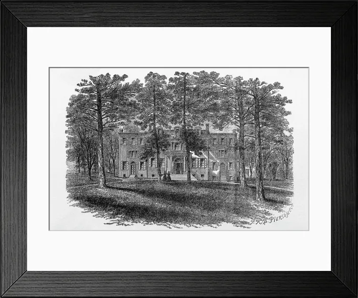 Framed Print : Wheatland Estate Of President Buchanan Framed Print : Wheatland Estate Of President Buchanan