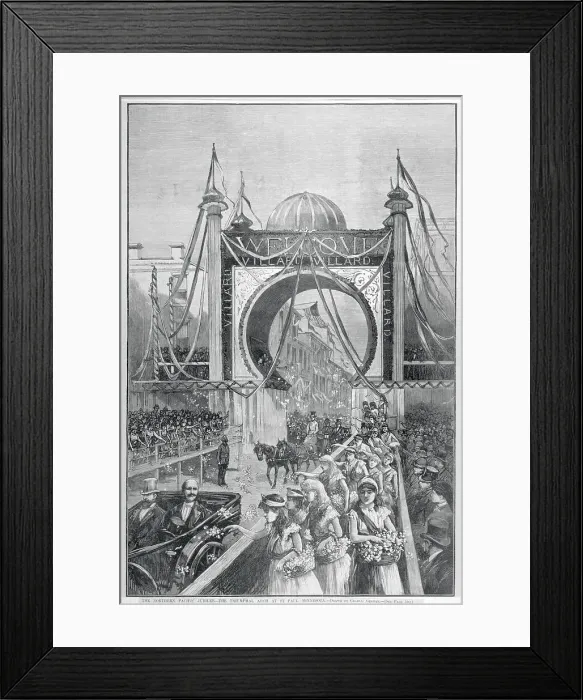 Framed Print : Drawing of Northern Pacific Jubilee Framed Print : Drawing of Northern Pacific Jubilee