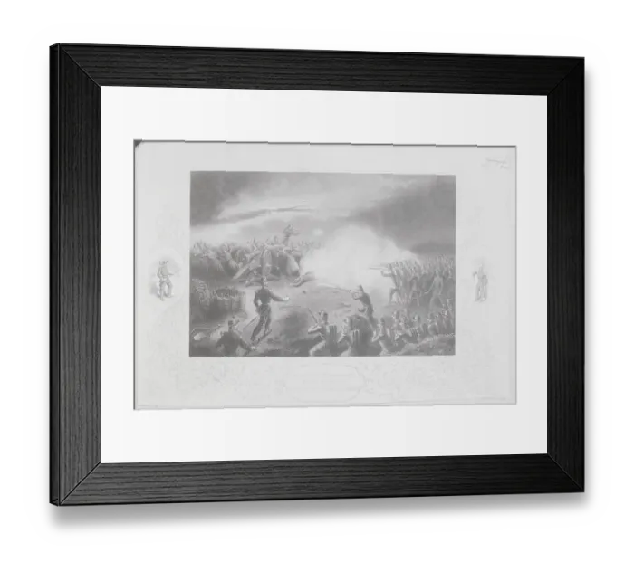 Framed Print : Illustration of the Crimean War Framed Print : Illustration of the Crimean War