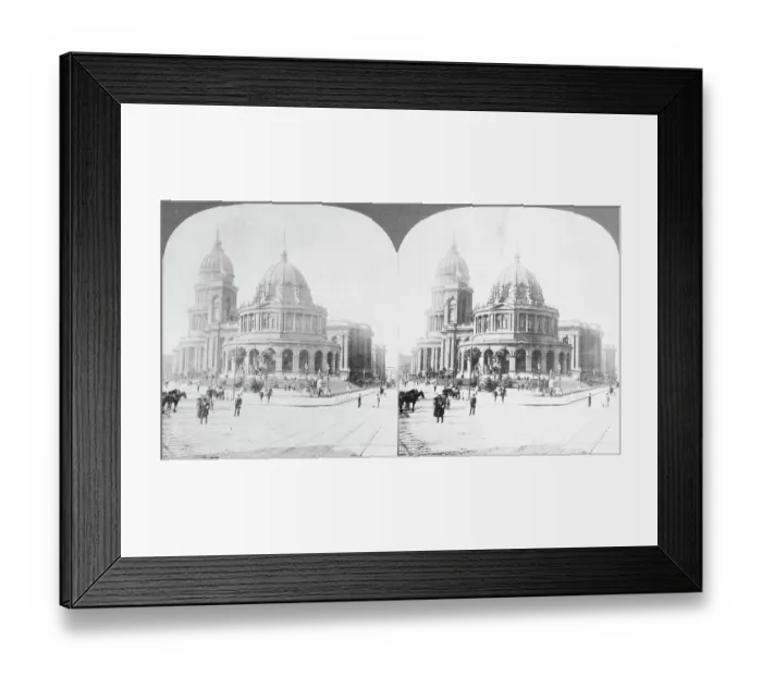 Framed Print : Illustration of San Francisco City Hall Site Framed Print : Illustration of San Francisco City Hall Site