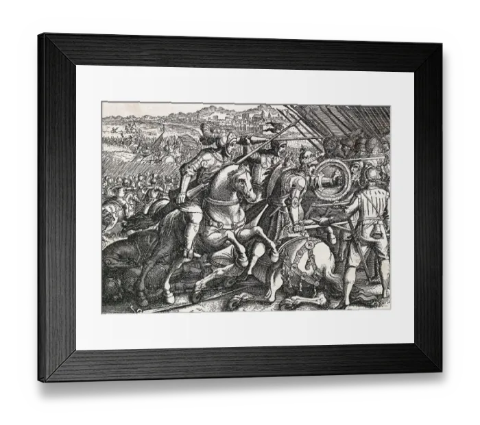 Framed Print : Battle of Pavia Framed Print : Battle of Pavia