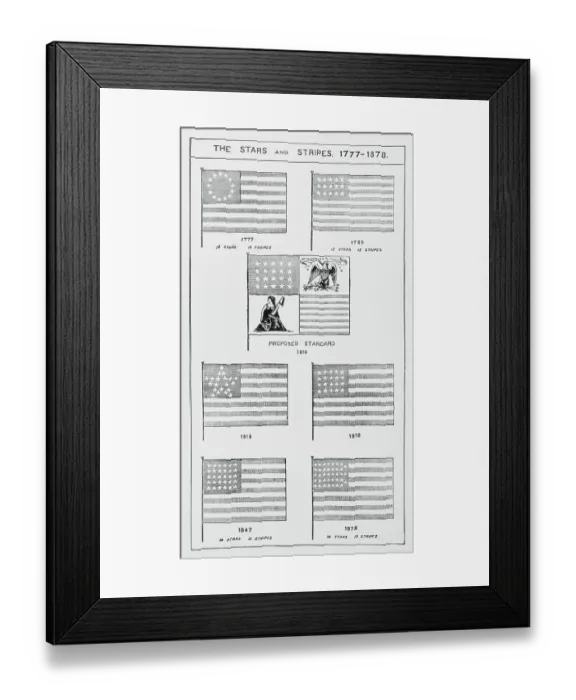 Framed Print : Display of Flags Framed Print : Display of Flags