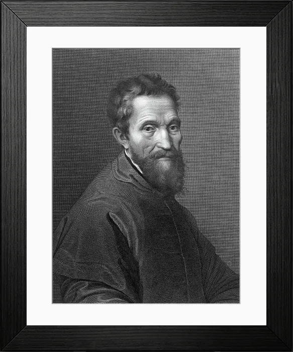 Michelangelo Buonarroti Print (Visual Arts). Art Prints, Posters