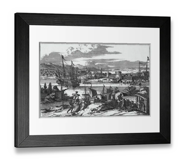Framed Print : Spanish Settlers Arrive at St. Augustine Framed Print : Spanish Settlers Arrive at St. Augustine