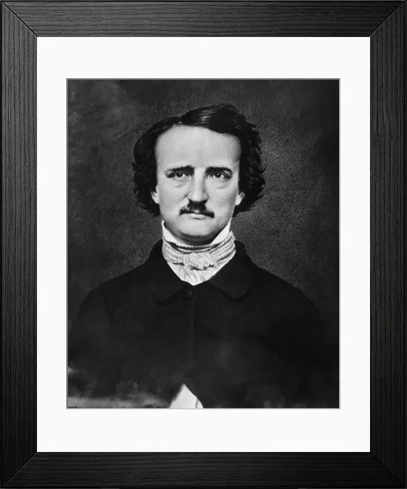Framed Print : Edgar Allan Poe Framed Print : Edgar Allan Poe