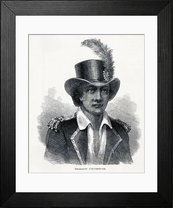 Framed Print : Head / Shoulders Gen Toussaint L'Ouverture Framed Print : Head / Shoulders Gen Toussaint L'Ouverture