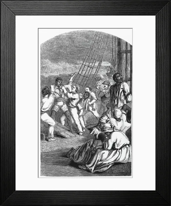 Framed Print : French Attack On Haitian Leader Framed Print : French Attack On Haitian Leader