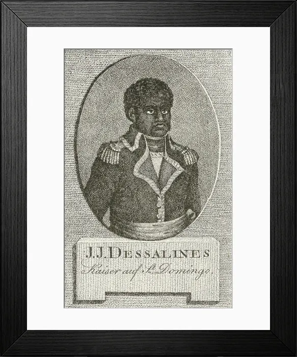 Framed Print : Jean-Jacques Dessalines Portrait Framed Print : Jean-Jacques Dessalines Portrait