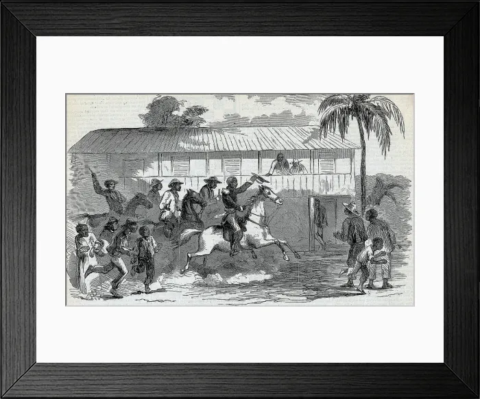 Framed Print : General Gerrard Enters Port-Au-Prince Framed Print : General Gerrard Enters Port-Au-Prince