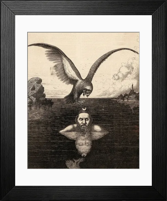 Framed Print : Symbols of Russo-Turkish War Framed Print : Symbols of Russo-Turkish War