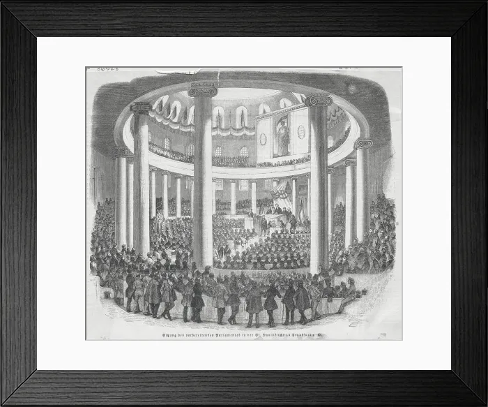 Framed Print : Illustration of Parliament