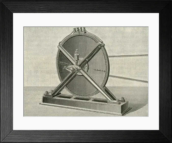 Framed Print : Illustration of Alternator Framed Print : Illustration of Alternator