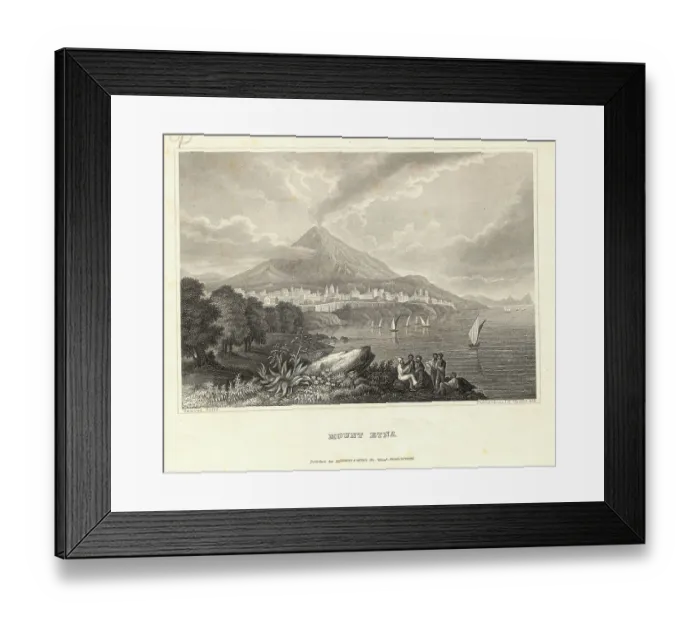 Framed Print : Mount Etna in Sicily Framed Print : Mount Etna in Sicily