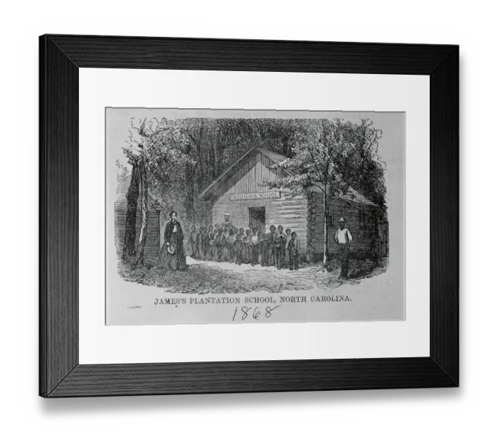 Framed Print : Children at a Plantation School Framed Print : Children at a Plantation School
