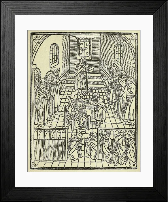 Framed Print : Illustration of Jewish Synagogue Framed Print : Illustration of Jewish Synagogue