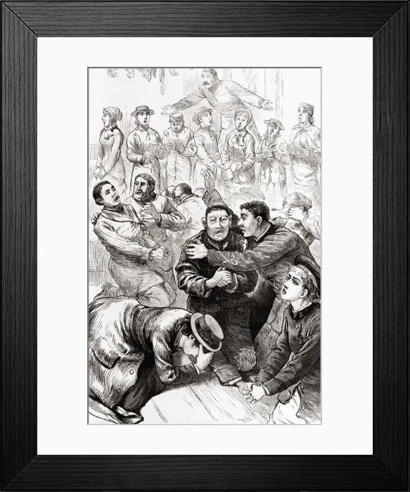 Framed Print : Salvation Army Soldiers Praying Framed Print : Salvation Army Soldiers Praying