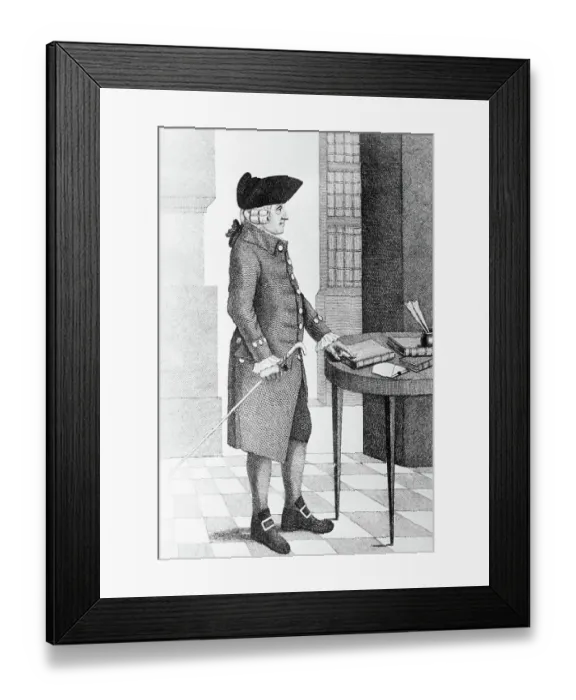 Framed Print : The Author of the Wealth of Nations by John Kay Framed Print : The Author of the Wealth of Nations by John Kay