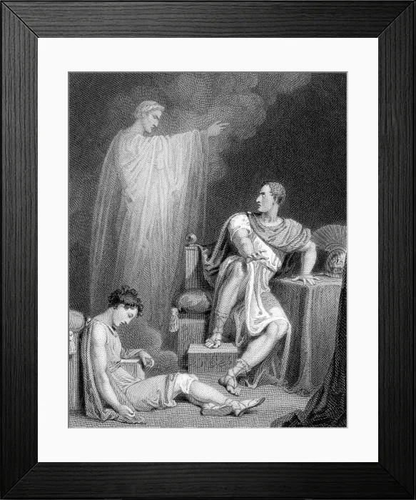 Framed Print : Scene From Shakespeare'S Julius Caesar Framed Print : Scene From Shakespeare'S Julius Caesar
