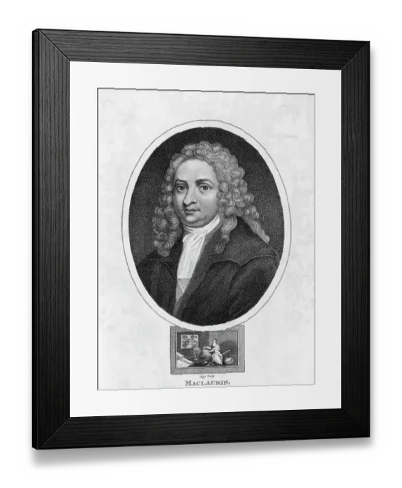 Framed Print : Portrait of Colin Maclaurin Framed Print : Portrait of Colin Maclaurin