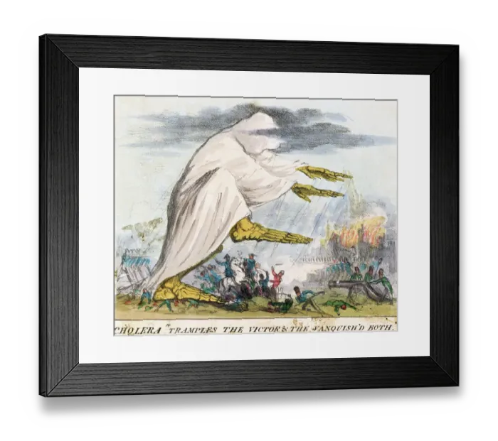 Framed Print : Giant Skeleton Trampling Battlefield Framed Print : Giant Skeleton Trampling Battlefield