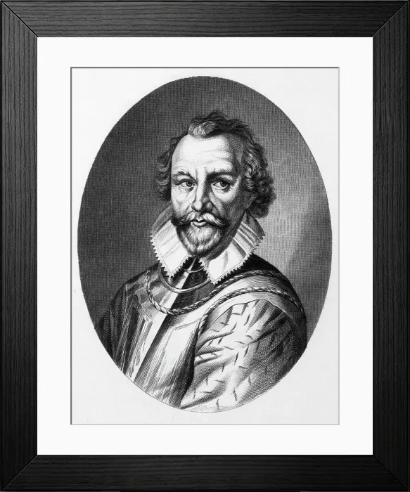 Framed Print : Portrait of Martin Frobisher Framed Print : Portrait of Martin Frobisher