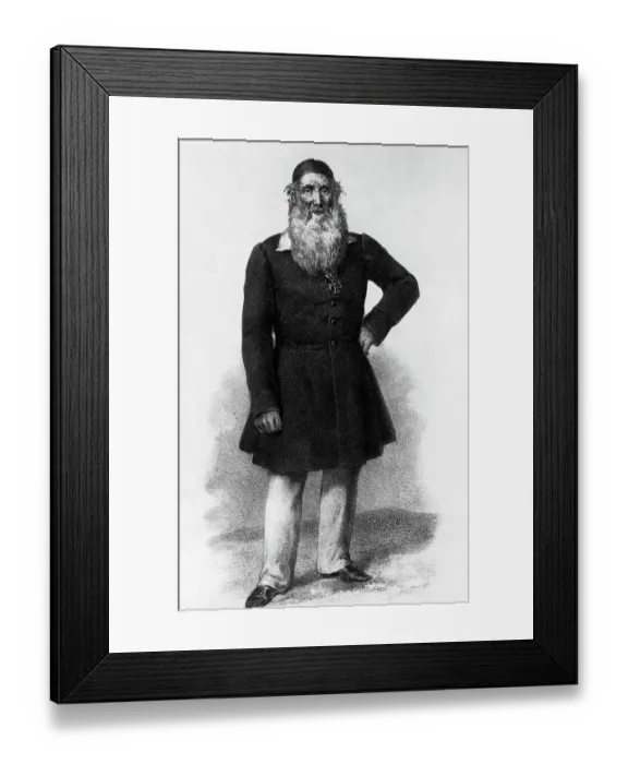 Framed Print : Friedrich Ludwig Von Jahn Full Length Framed Print : Friedrich Ludwig Von Jahn Full Length