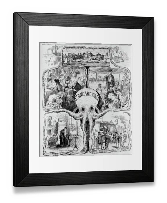 Framed Print : Octopus W / Scenes Of Sickness & Death Framed Print : Octopus W / Scenes Of Sickness & Death
