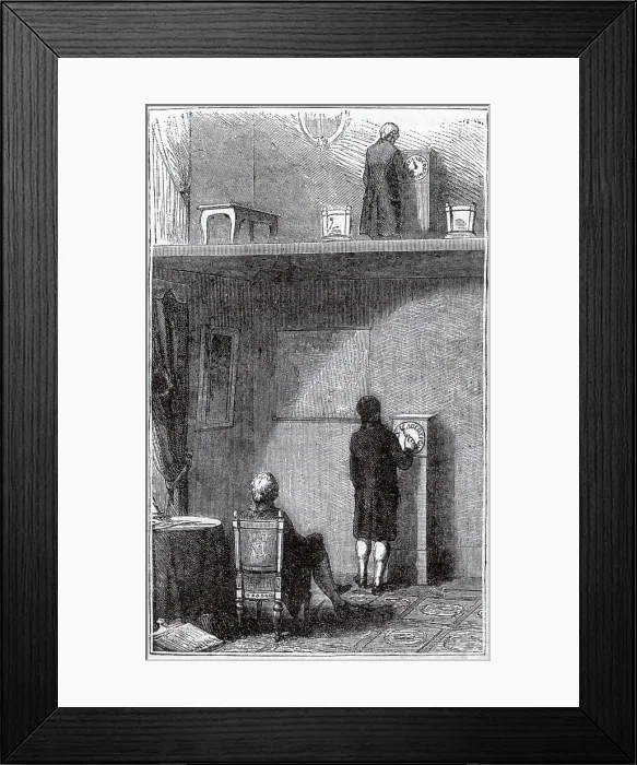 Framed Print : Voltaic Electric Telegraph; Illust Framed Print : Voltaic Electric Telegraph; Illust