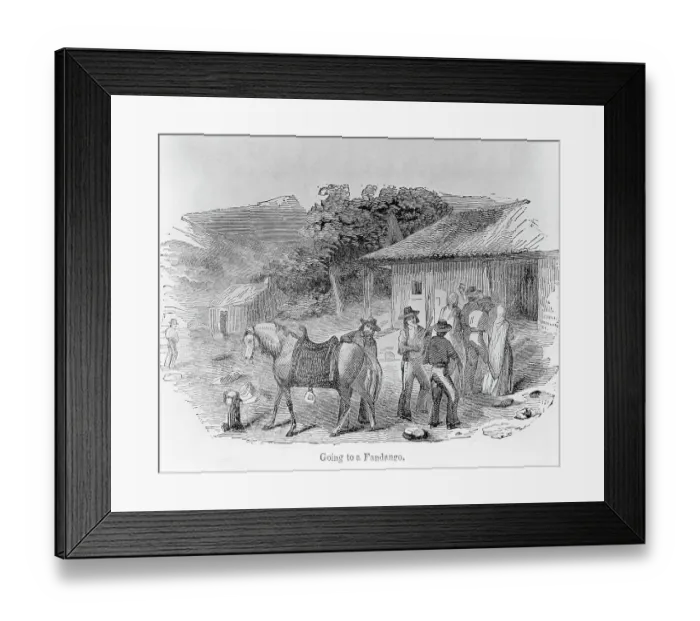 Framed Print : Going To A Fandango Framed Print : Going To A Fandango