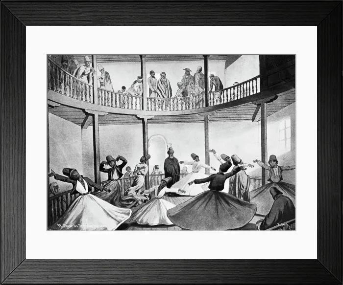 Framed Print : Whirling Dervishes Framed Print : Whirling Dervishes