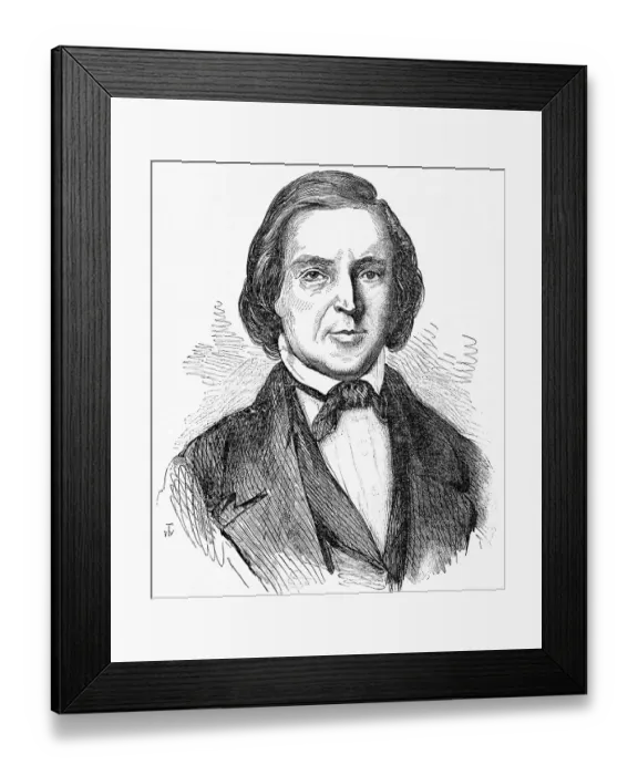 Framed Print : Brigham Young Framed Print : Brigham Young