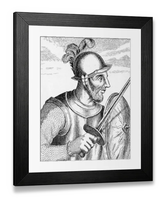 Framed Print : Portrait of Diego de Almagro Framed Print : Portrait of Diego de Almagro