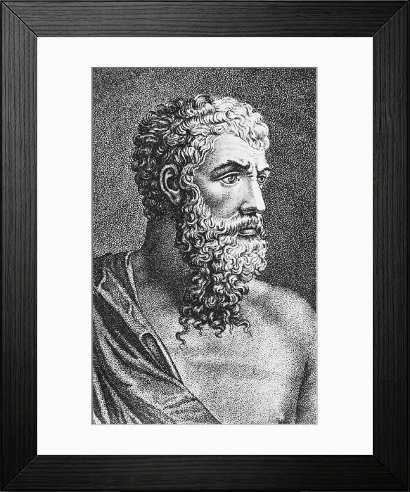 Framed Print : Portrait of Aristophanes Framed Print : Portrait of Aristophanes