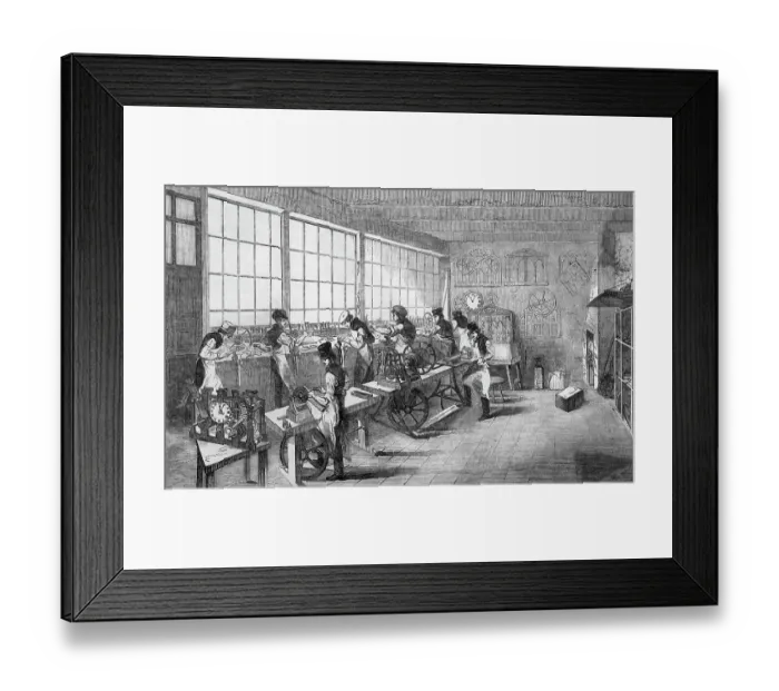 Framed Print : Turret-Clock Shop Framed Print : Turret-Clock Shop