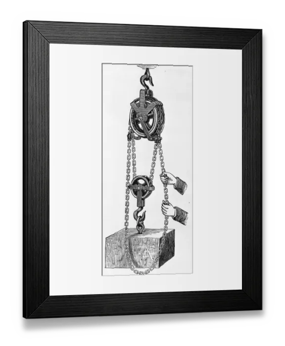 Framed Print : Pulley Used In An Elevator Framed Print : Pulley Used In An Elevator