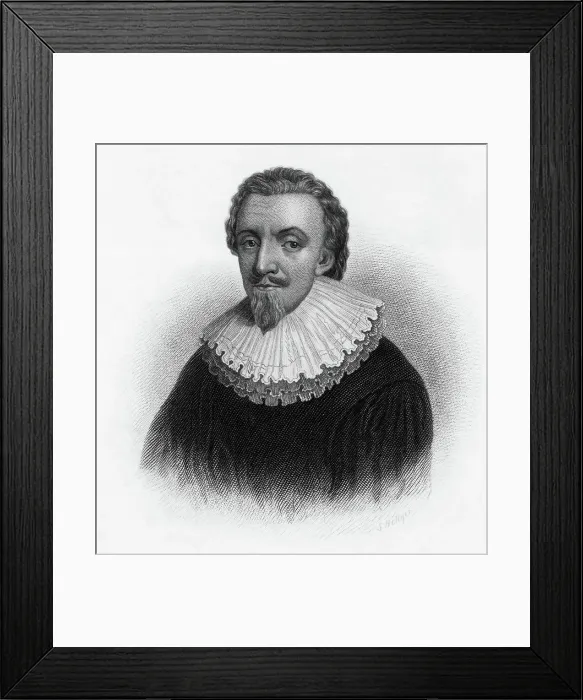 Framed Print : George Calvert (Lord Baltimore)